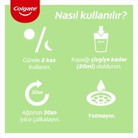 Colgate Plax Çay ve Limon Ağız Bakım Suyu 500 ml