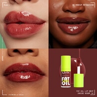 Nyx Professional Makeup Fat Oil Lip Drip Parlatıcı Dudak Yağı Inside Scoop