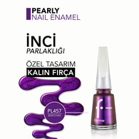 FLORMAR FLORMAR Flormar Pearly Parlak Bitişli Sedefli Oje No: PL457 Be Witching 1 of 5