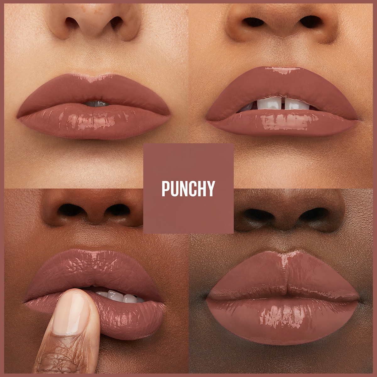  MAYBELLINE MAYBELLINE Maybelline New York Super Stay Vinyl Ink Likit Parlak Ruj 120 Punchy  1 of 6 