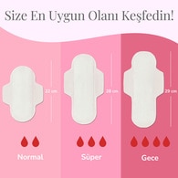  undefined ENROUSH Enroush Organik Ped Gece 8'li  1 of 8 