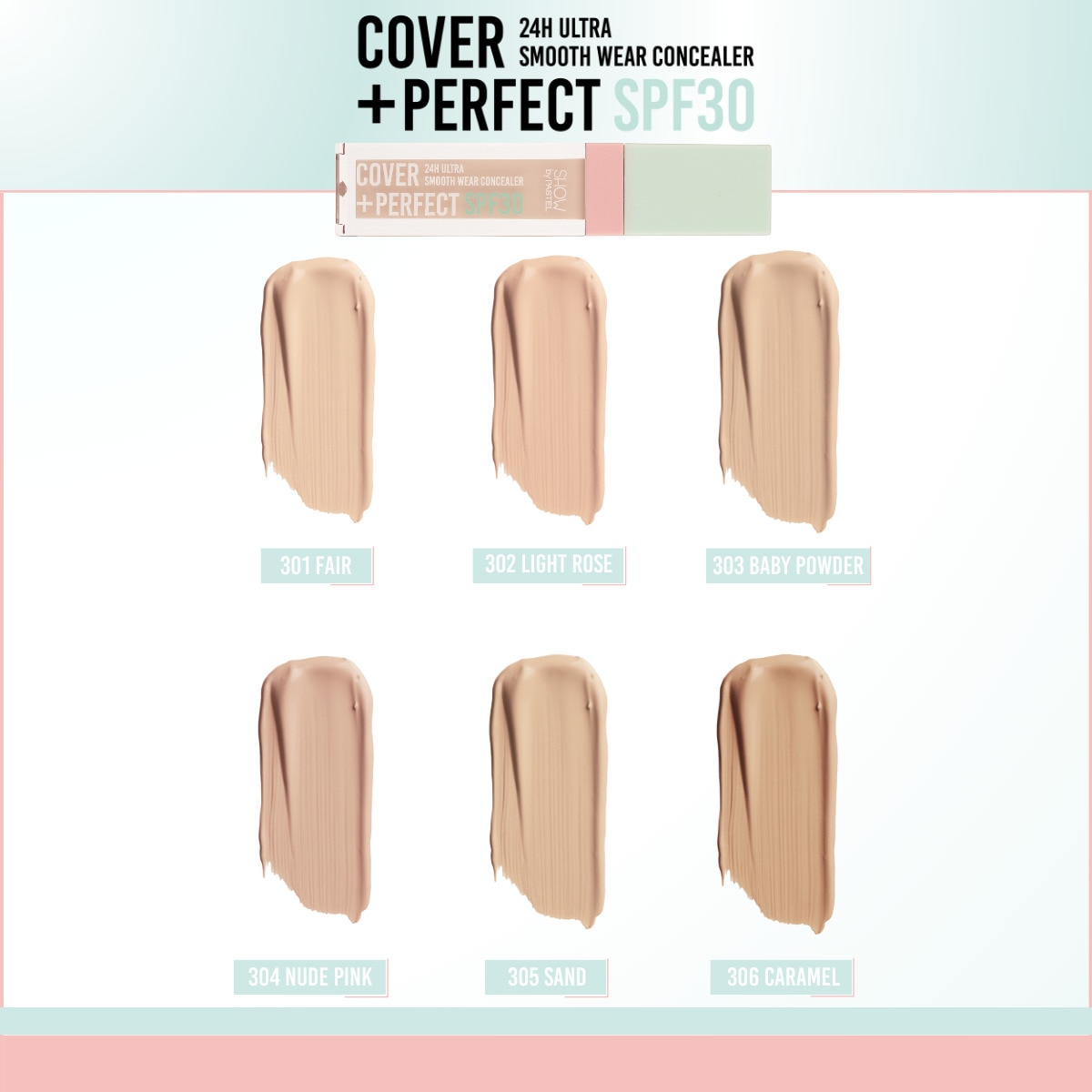  undefined SHOW BY PASTEL Show By Pastel Cover+Perfect SPF30 Ultra Kapatıcı 304 Nude Pink  1 of 7 