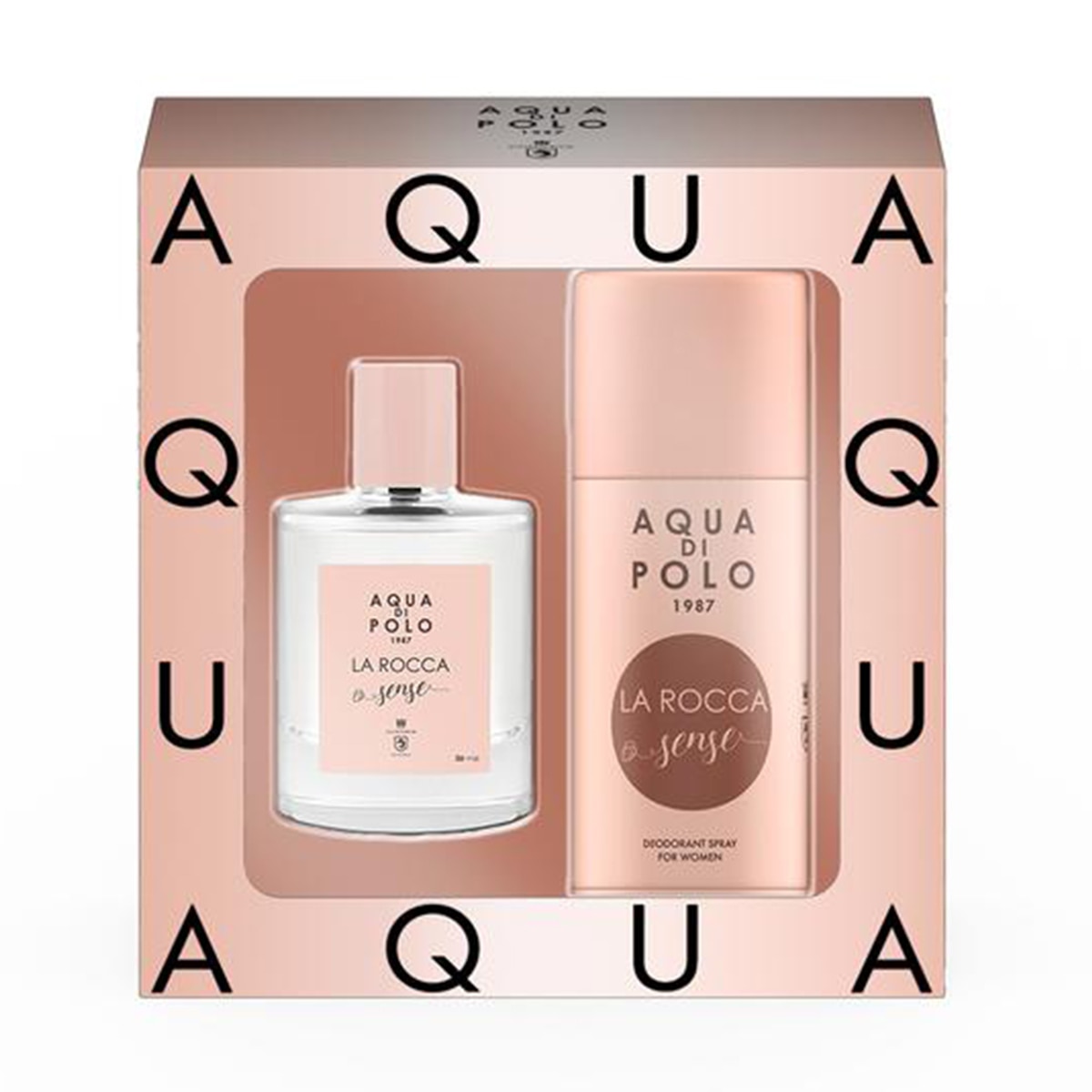  AQUA DI POLO AQUA DI POLO Aqua Di Polo La Rocca Sense 50 ml Parfüm + Deodorant Set  1 of 1 