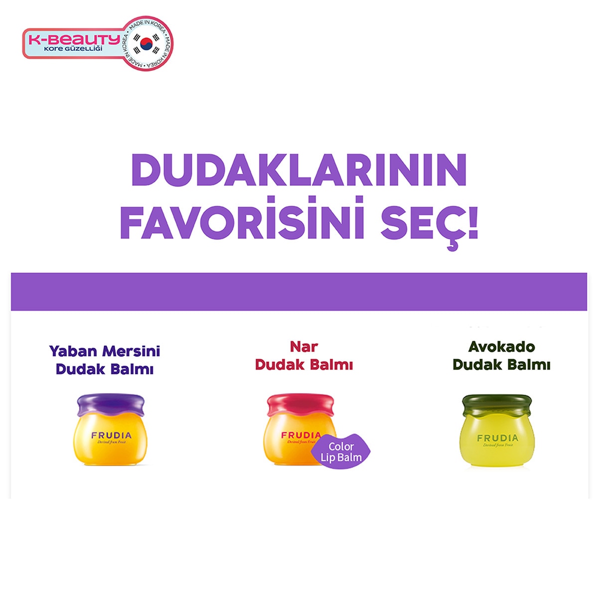  FRUDIA FRUDIA Frudia Blueberry Honey Nemlendirici Dudak Balmı 10 ml  1 of 3 