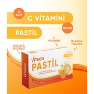 Vitago Pastil Vitamin C İzlanda Yosun Zencefil 16'lı