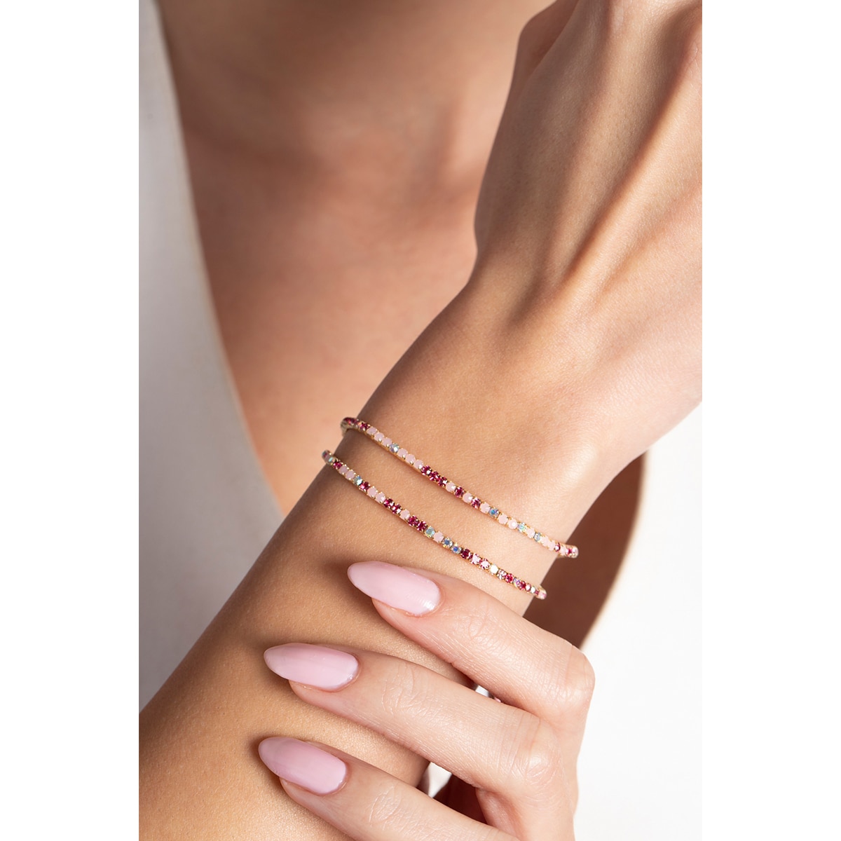 VOLENIA VOLENIA Volenia Bileklik Su Yolu Renkli Altın 1 of 4