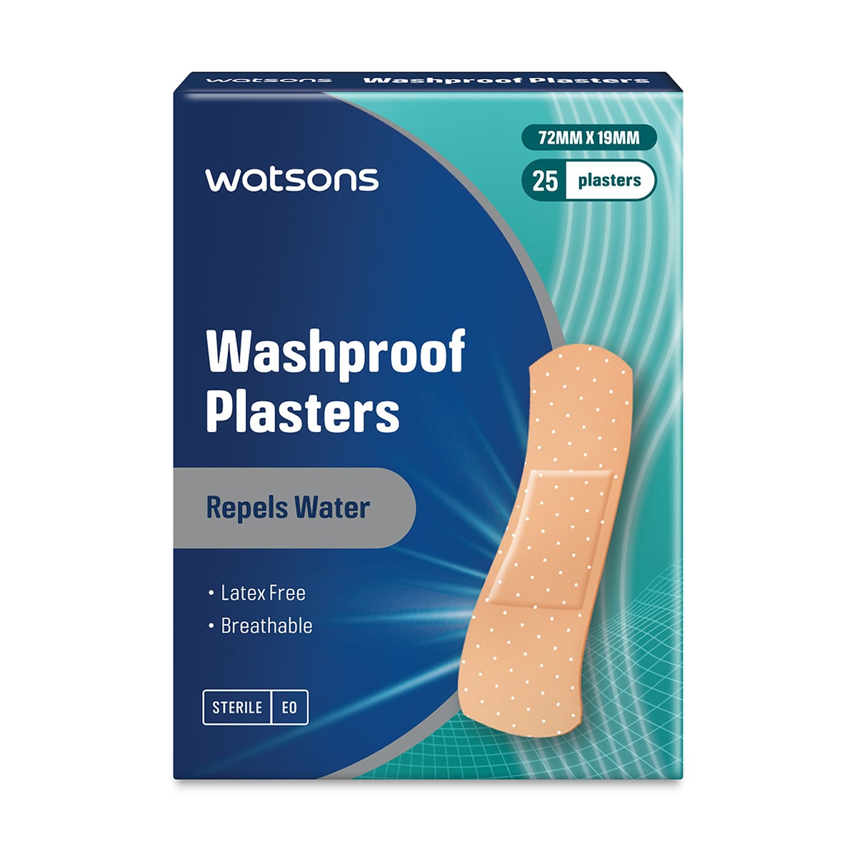 WATSONS WATSONS Watsons Yarabandı Suya Dayanıklı 25 Adet 1 of 4
