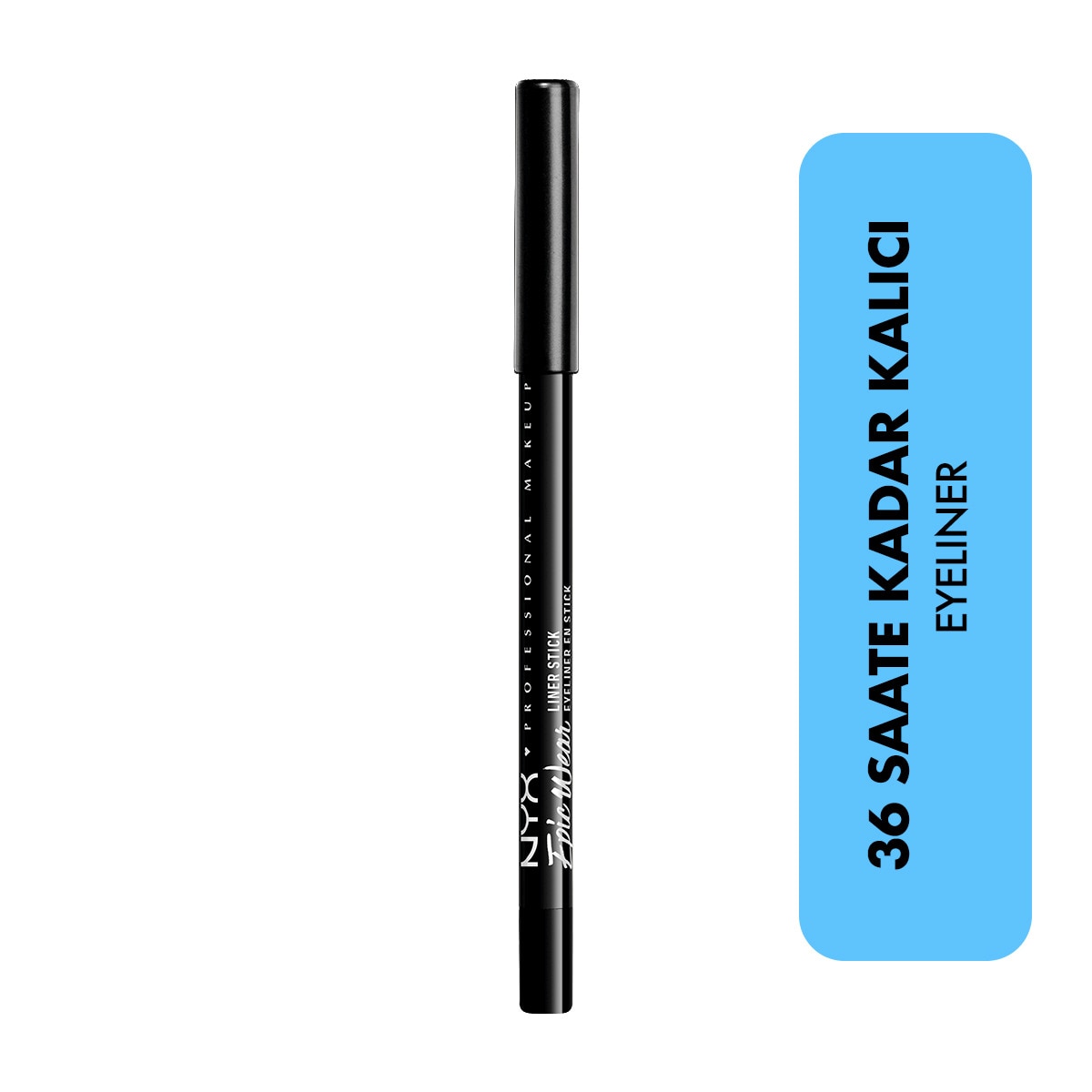  NYX NYX Nyx Professional Makeup Epic Wear Liner Sticks Pitch Black  1 of 5 