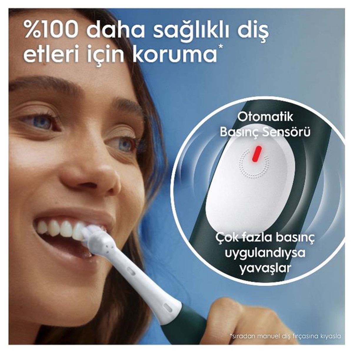  ORAL-B ORAL-B Oral-B iO2 Gece Siyahı Şarjlı Diş Fırçası 1 Diş Fırçası Başlığı 1 Seyahat Kutusu  1 of 6 
