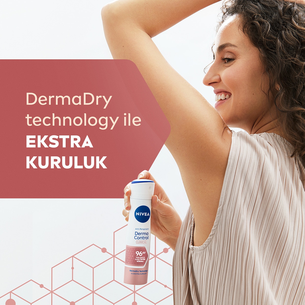 NIVEA DEO NIVEA DEO Nivea Deodorant Kadın Derma Control Clinical 150 ml 1 of 6