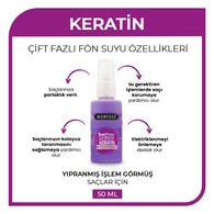 Morfose Keratin Çift Fazlı Fön Suyu Seyahat Boy 50 ml
