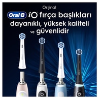 Oral-B iO Gentle Care Diş Fırçası Başlığı 4 Adet Siyah