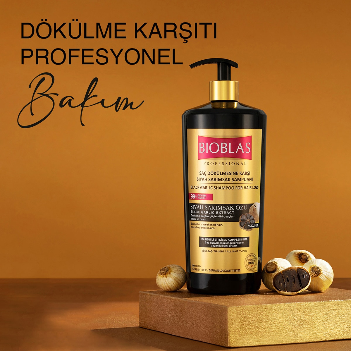 BIOBLAS BIOBLAS Bioblas Professional Siyah Sarımsak Şampuanı 1000 ml 1 of 6