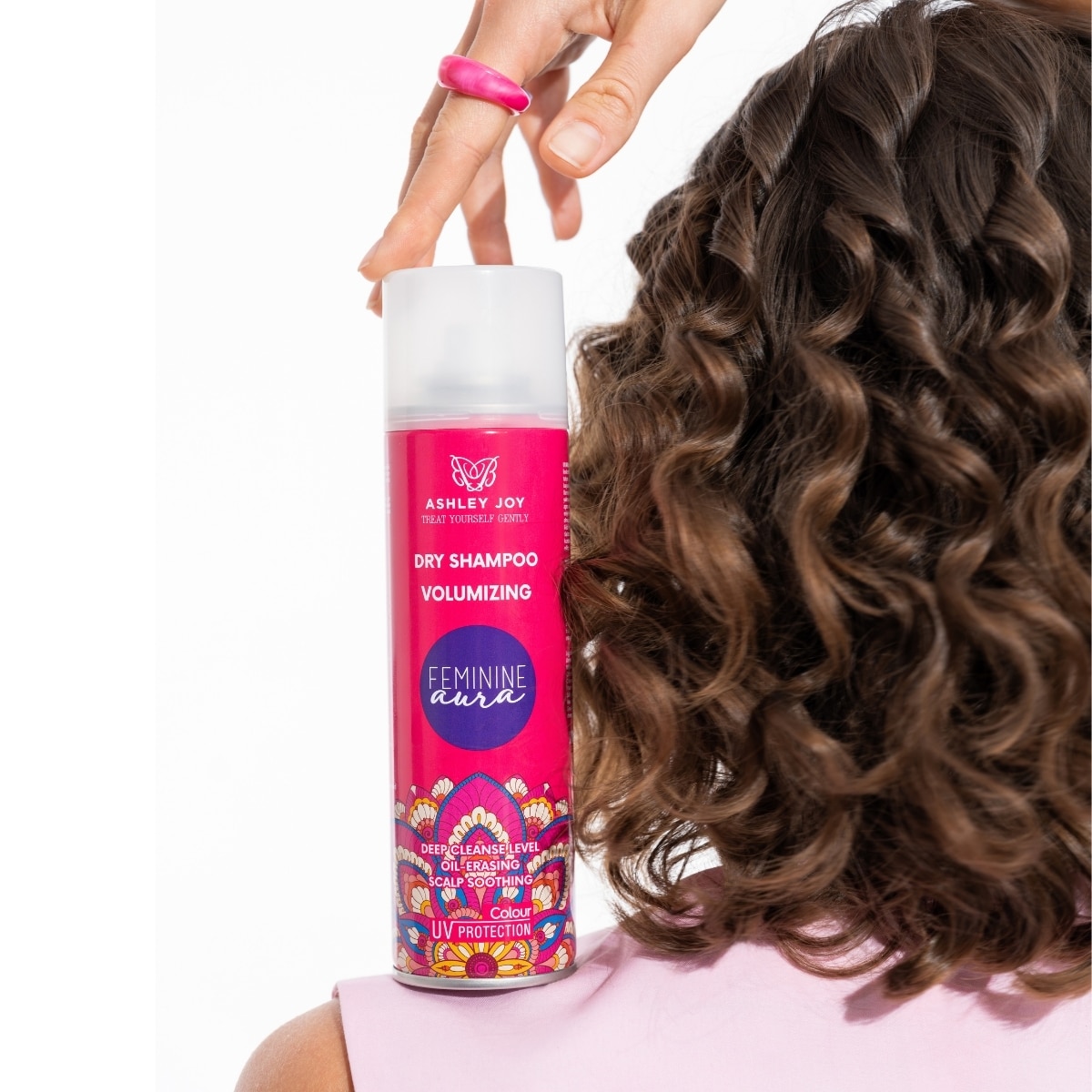  ASHLEY JOY ASHLEY JOY Ashley Joy Feminine Aura Saç Parfümü Etkili Hacim Kuru Şampuan 200 ml  1 of 8 