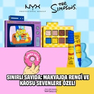  NYX NYX NYX SIMPSONS MANIA PALETTE 01 - RENKLİ FAR PALETİ  1 of 7 