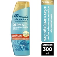 HEAD&SHOULDERS HEAD&SHOULDERS Head&Shoulders DermaXPRO Scalp&Hair Revitaliser Dökülme ve Kepek Karşıtı Şampuan Kafein ve Seramid 300 ml  1 of 5 