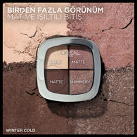  LOREAL PARIS LOREAL PARIS L'Oreal Paris Paradise Quad Far Paleti No: 04 Cold  1 of 6 