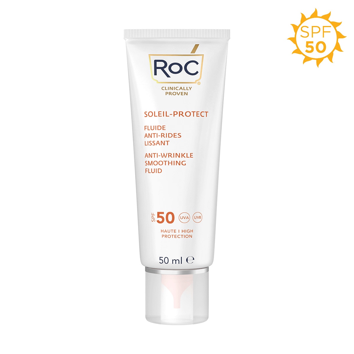  ROC ROC RoC Kırışıklık Karşıtı Yüz Güneş Koruyucu SPF50 + 50 ml  RoC Kırışıklık Karşıtı Yüz Güneş Koruyucu SPF50 + 50 ml
