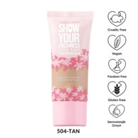 Show By Pastel Show Your Freshness Skin Tint Foundation Fondöten 504 Tan