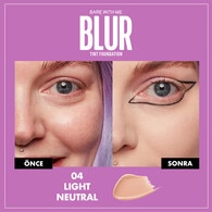 Blur Tint Ciltte Filtre Etkili Fondöten - 04 Light Neutral