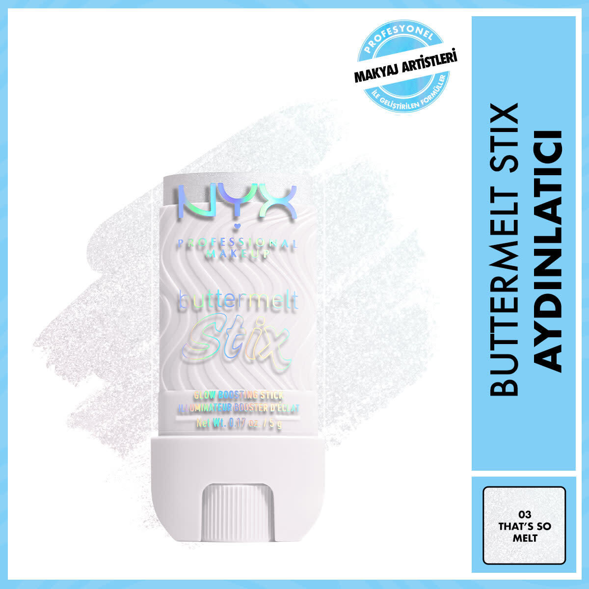 NYX NYX Nyx Professional Makeup Buttermelt Glaze Sticks Aydınlatıcı 03 1 of 9