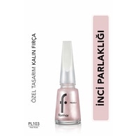  FLORMAR FLORMAR Flormar Pearly Yarı Transparan & Parlak Bitişli Sedefli Oje No: 103 Pink Pearl  1 of 1 