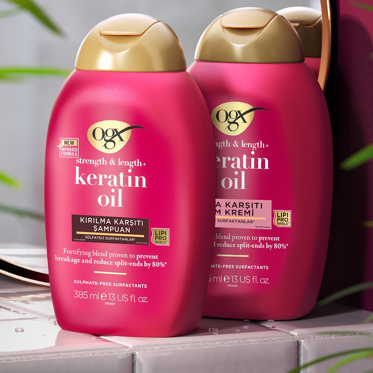  OGX OGX OGX Kırılma Karşıtı Keratin Oil Şampuan 385 ml  1 of 8 