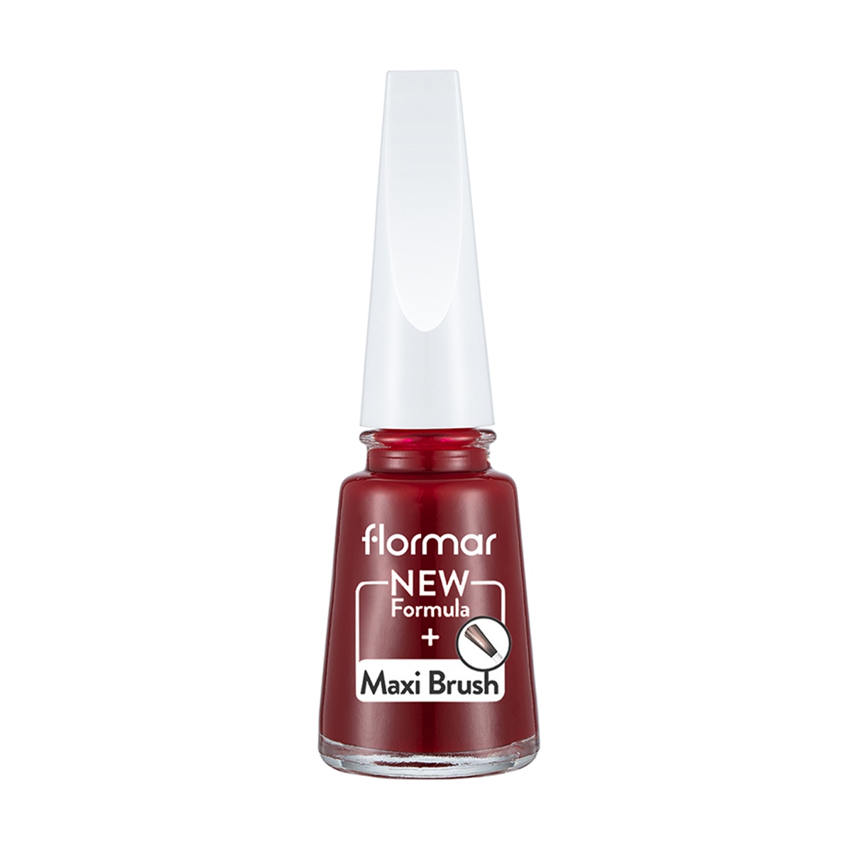  FLORMAR FLORMAR Flormar Nail Enamel Yoğun Pigmentli Parlak Oje No: 405 Red Boots  1 of 3 