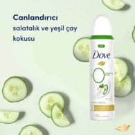 Dove Kadın Deodorant %0 Alüminyum Salatalık & Yeşil Çay 150 ml