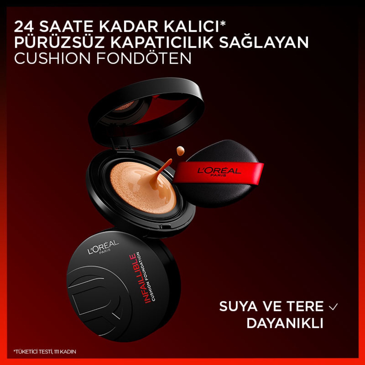 LOREAL PARIS EXC. L'Oréal Paris Freshwear Cushion Fondöten 24H Air