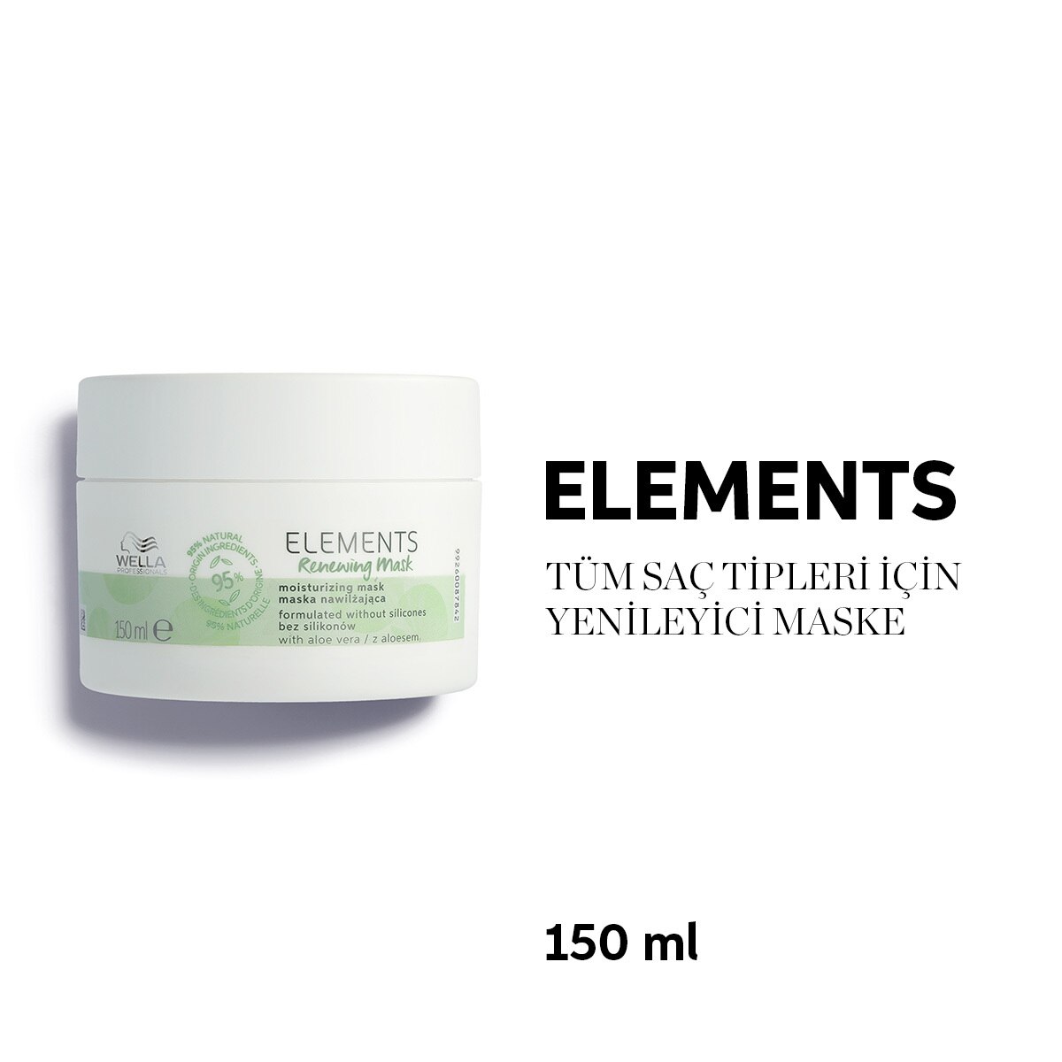  undefined WELLA PROFESSIONALS EXC. Wella Professionals Elements Yenileyici Saç Maskesi 150 ml  1 of 6 