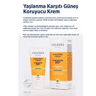 Celenes Herbal Yaşlanma Karşıtı Güneş Kremi Spf50 50 ml