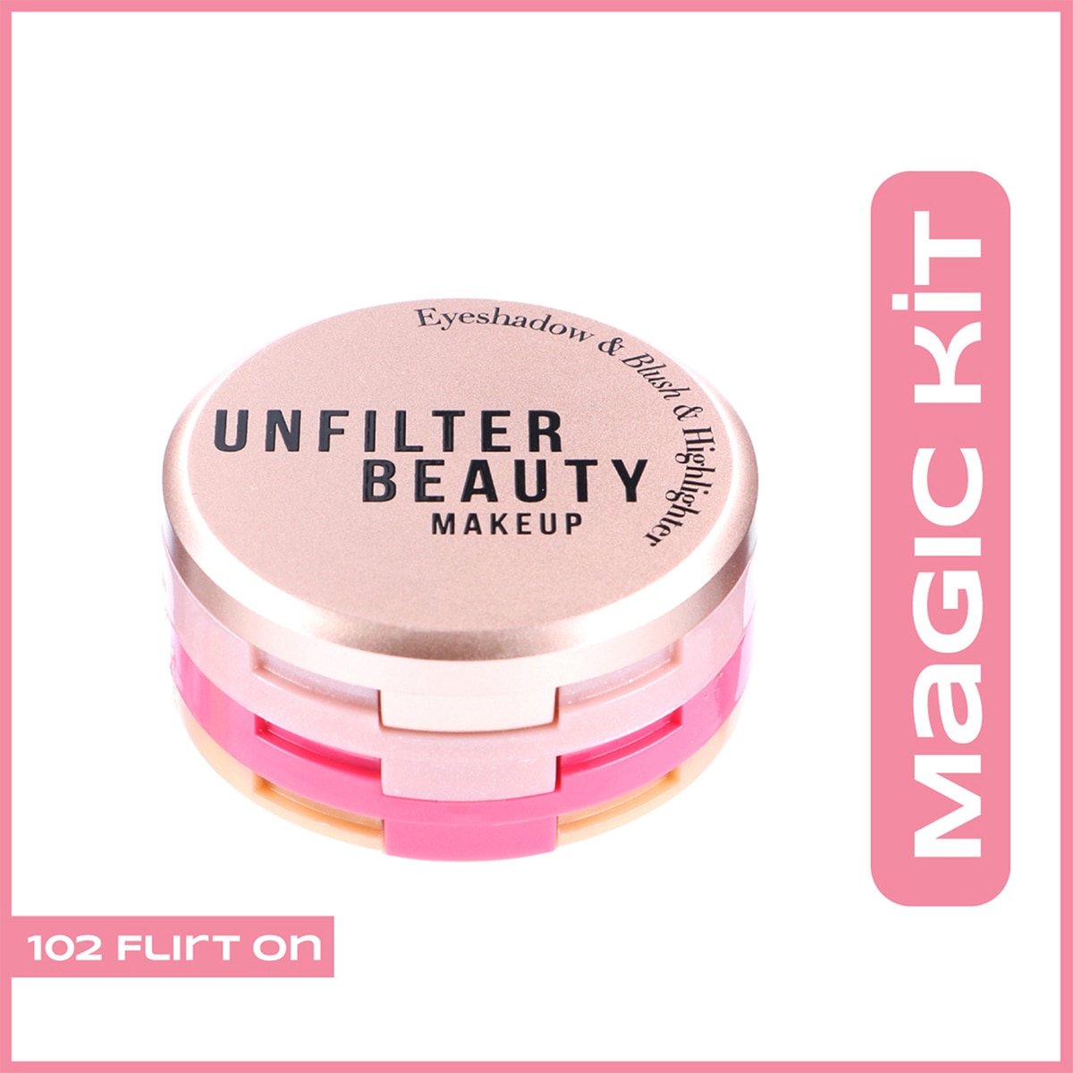  UNFILTER UNFILTER BEAUTY Unfilter Beauty Magic Kit 102 Flirt On  1 of 1 Unfilter Beauty Magic Kit 102 Flirt On