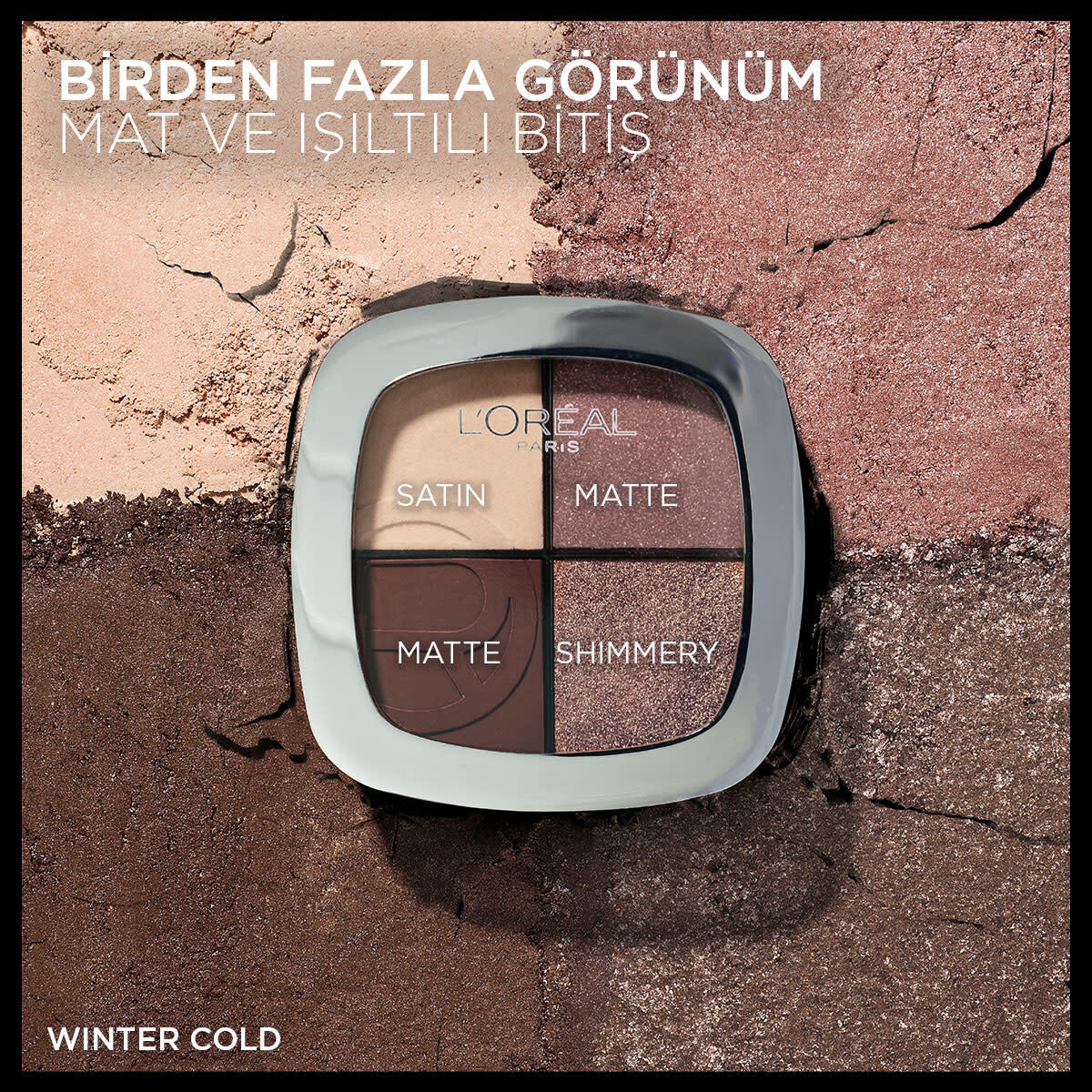 LOREAL PARIS LOREAL PARIS L'Oreal Paris Paradise Quad Far Paleti No: 04 Cold 1 of 6