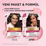 L'Oreal Paris Excellence Siyah Saç Boyası 2