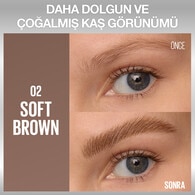  MAYBELLINE MAYBELLINE Maybelline New York Brow Insert Çift Uçlu Kaş Kalemi 02  1 of 8 
