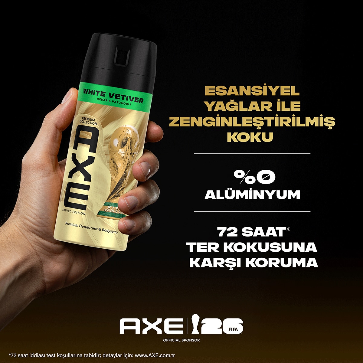 AXE AXE Axe White Vetiver Deodorant 150 ml 1 of 10
