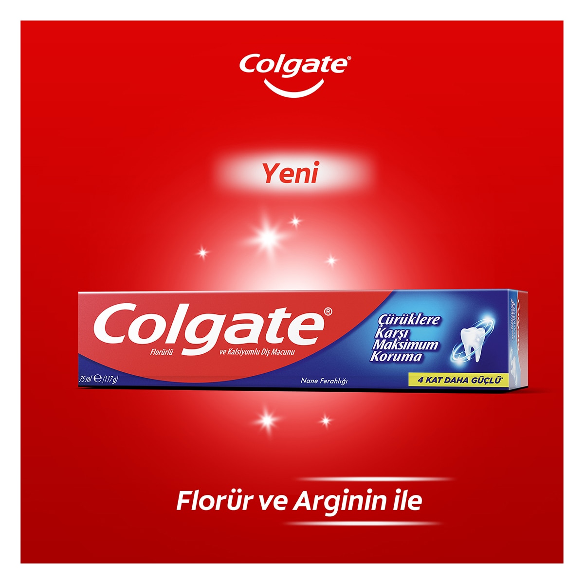 COLGATE COLGATE Colgate Çürüklere Karşı Koruma Diş Macunu 125 ml 1 of 11