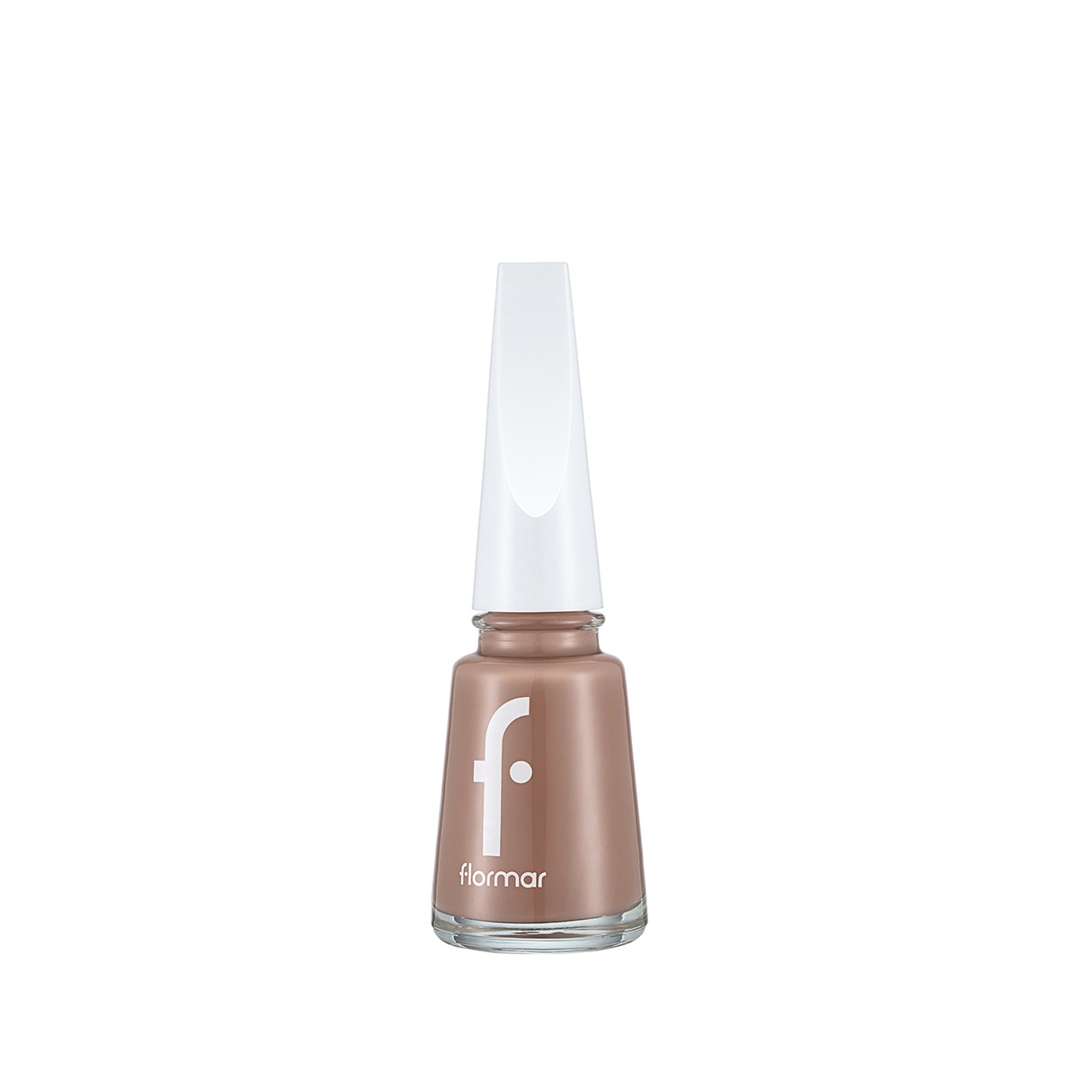 FLORMAR FLORMAR Flormar Nail Enamel Yoğun Pigmentli Parlak Oje No: 472 Caramel Latte 1 of 5