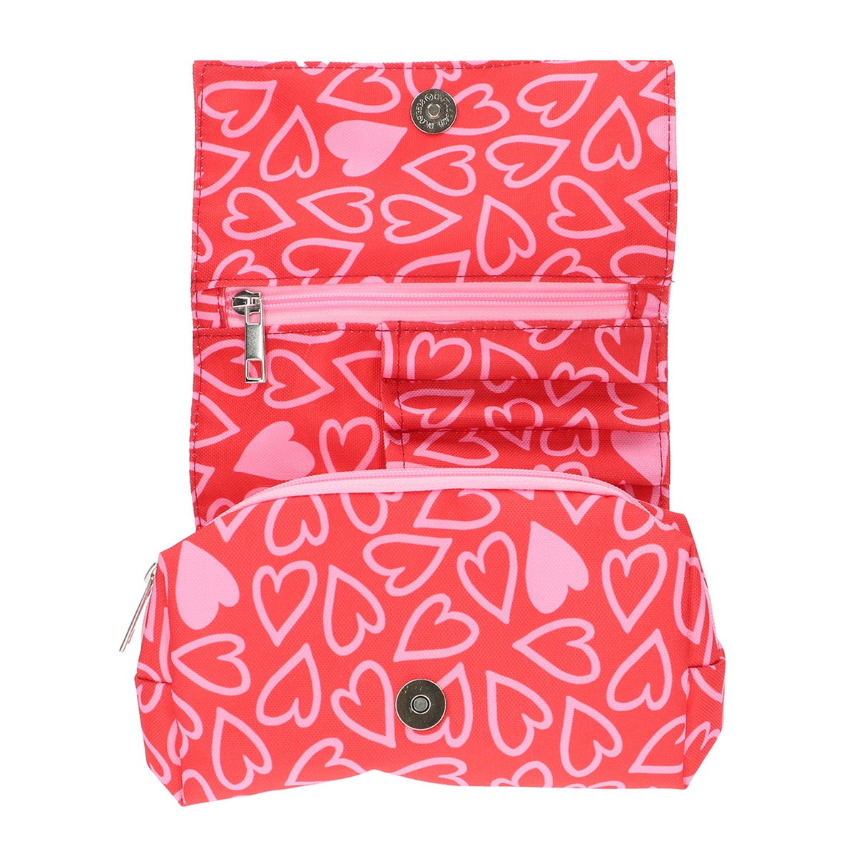  MIINE MIINE Miine Makyaj Çantası Organizer Kalp  1 of 2 