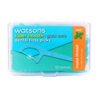 Watsons Super Smooth Nane Yuvarlak Diş İpi Kürdan 50x3