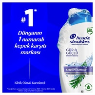  HEAD&SHOULDERS HEAD&SHOULDERS Head & Shoulders Şampuan Gür ve Güçlü Saçlar 330 ml  1 of 10 