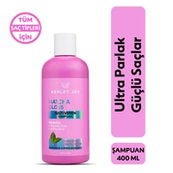 undefined ASHLEY JOY EXC. Ashley Joy Matcha Gloss Glikolik Asit İçeren Işıltı ve Parlaklık Veren Şampuan 400 ml 1 of 1