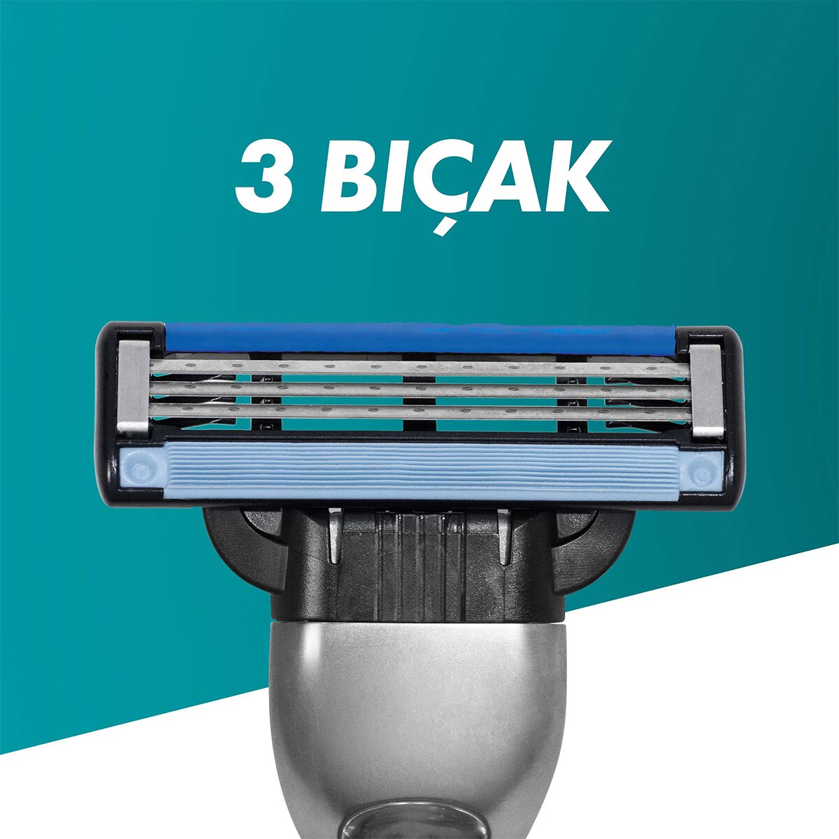 GILLETTE GILLETTE Gillette Mach3 Yedek Tıraş Bıçağı 4 Adet 1 of 11