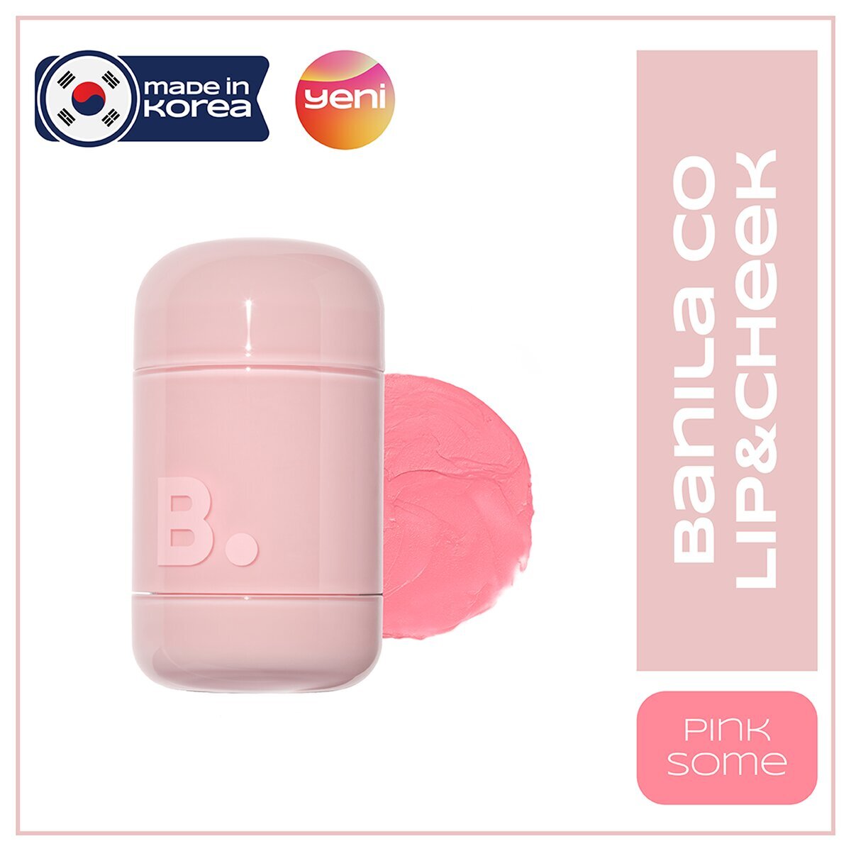 BANILA CO BANILA CO MAKE UP BANILA CO MAKE UP ROMANTIC LIP&CHEEK PINK SOME 1 of 1