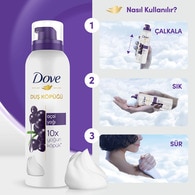 Dove Duş Köpüğü Açai Yağı Yoğun Köpük 200 ml