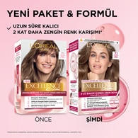 L'Oreal Paris Excellence Kumral Küllü Saç Boyası 7.1