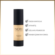 Note Detox Protect Fondöten No: 01 Beige