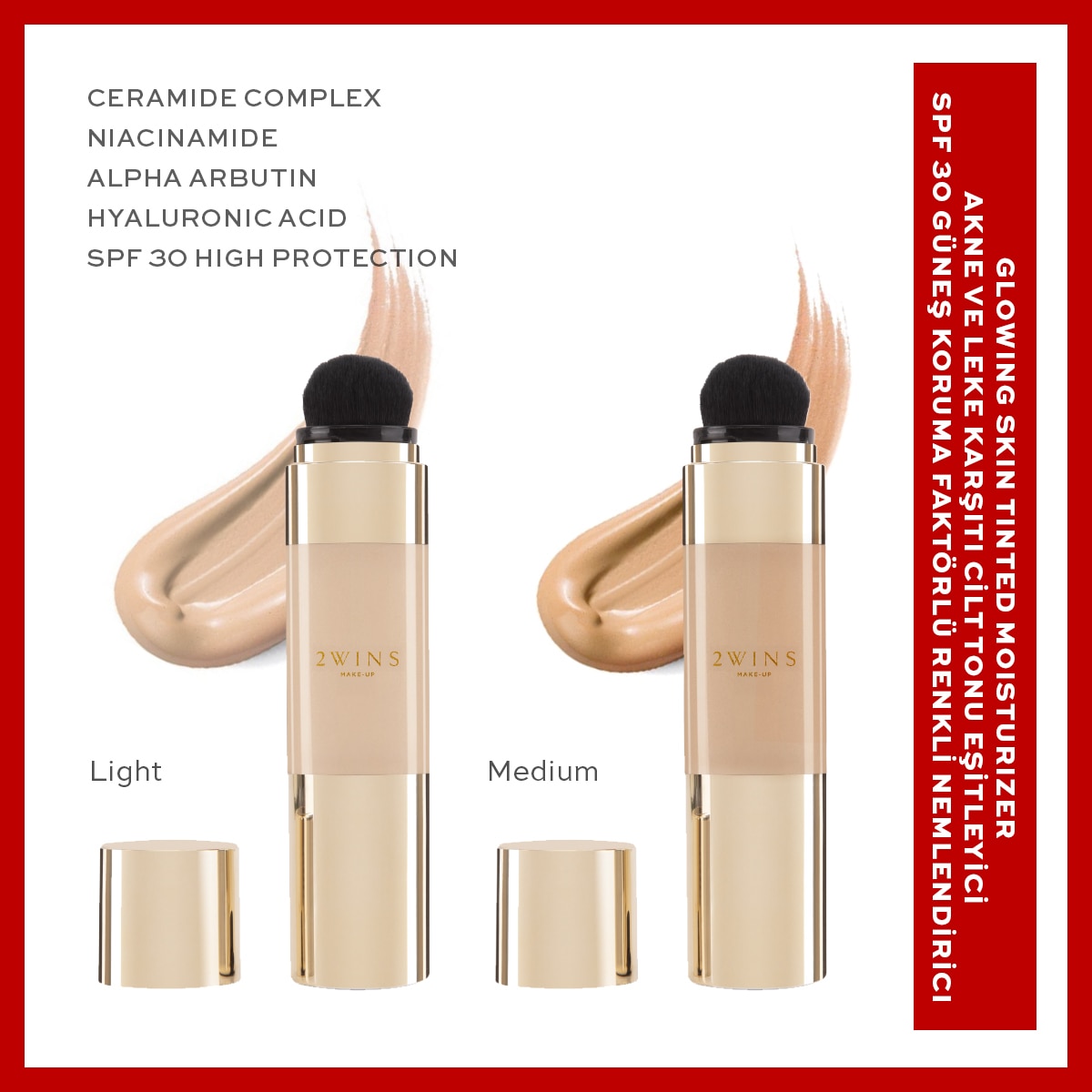 undefined 2WINS MAKE UP 2Wins Make Up Renkli Nemlendirici Medium 1 of 8