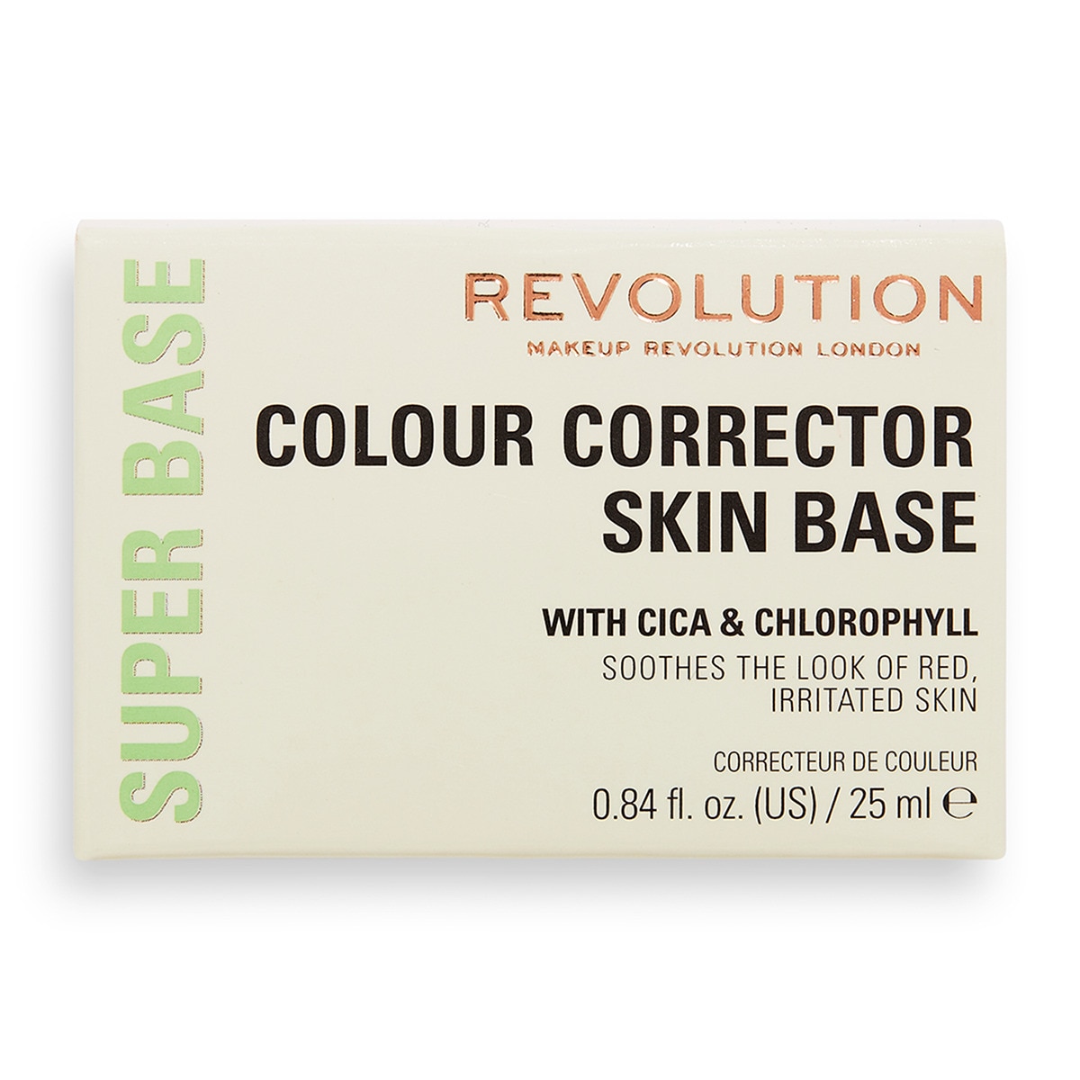  REVOLUTION REVOLUTION Revolution Superbase Colour Corrector Green Primer  1 of 5 